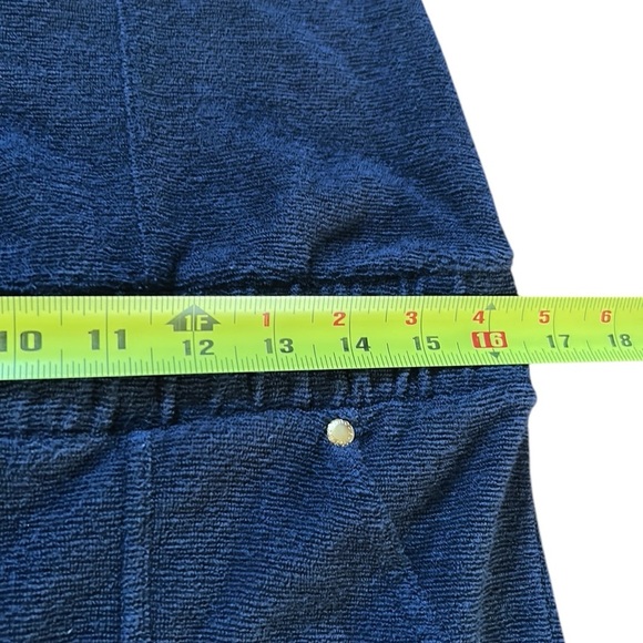 Y2K Juicy Couture Blue Jumpsuit.Terry cloth material,sleeveless,utility pockets - Picture 13 of 16